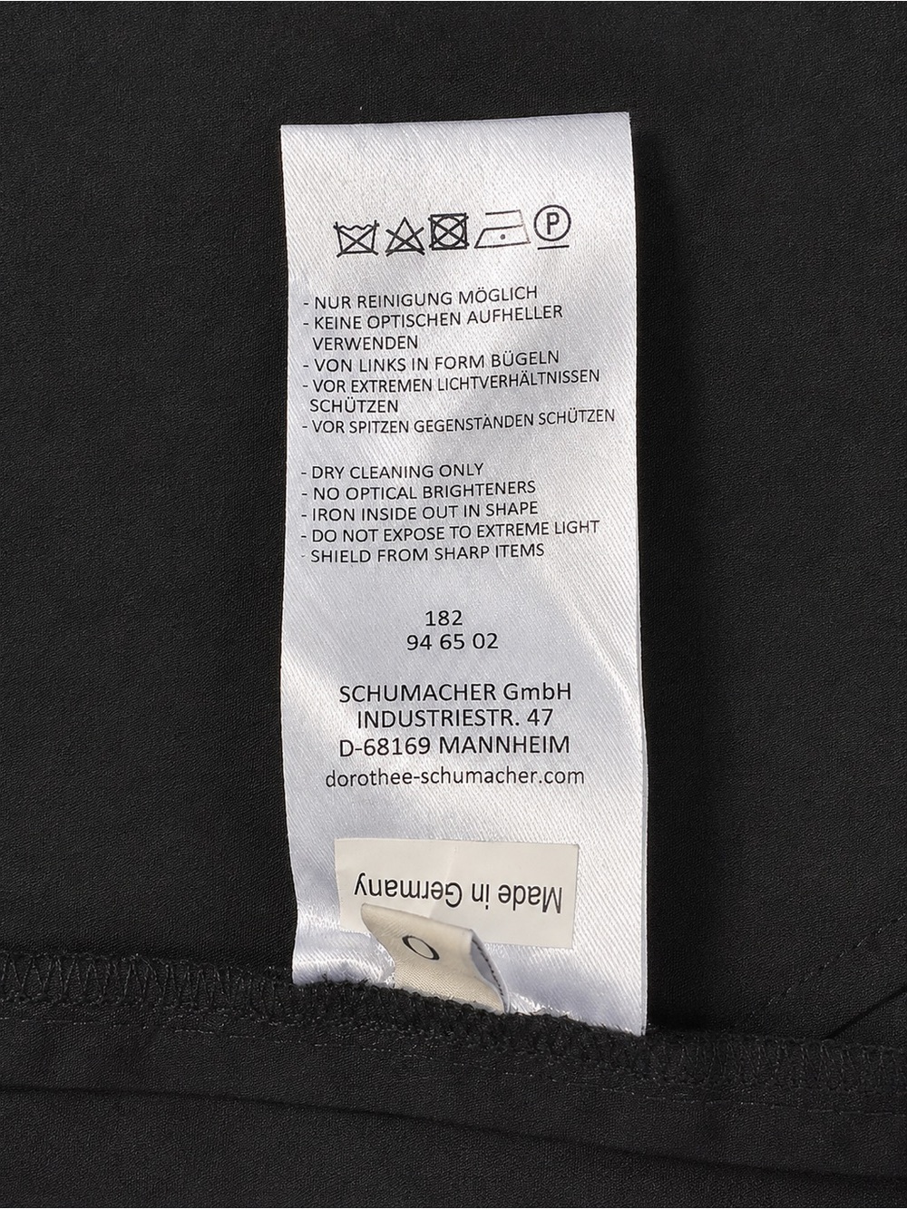 Dorothee Schumacher Black Midi Skirt Belted A-Line Cotton Blend Size 0 Germany - Picture 6 of 11